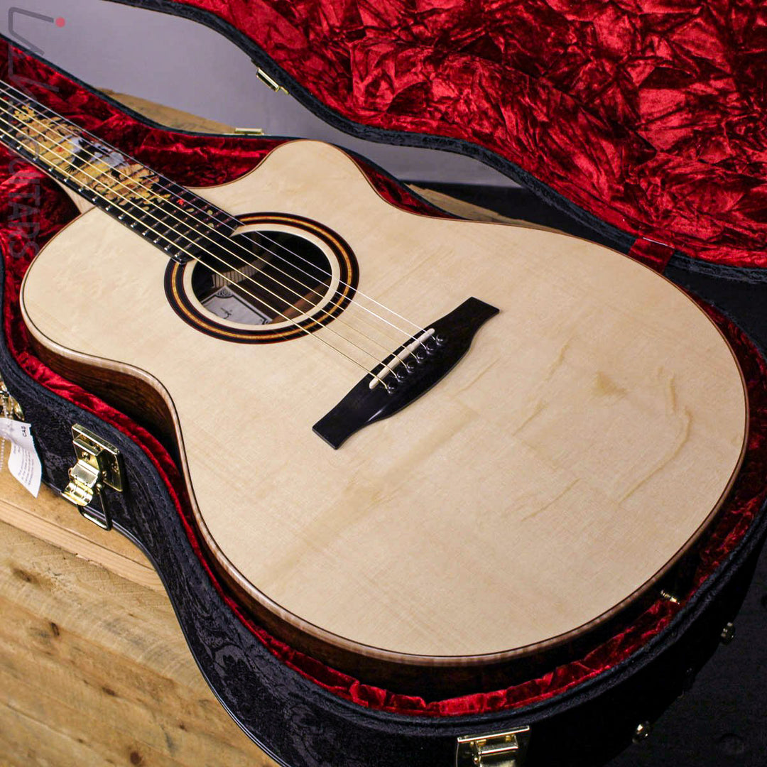 PRS Private Stock Angelus Acoustic Guitar Bear Claw Spruce Custom Inlay