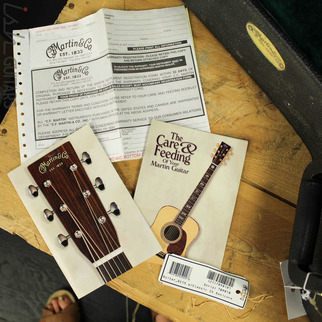 2001 Martin DC-15E Mahogany