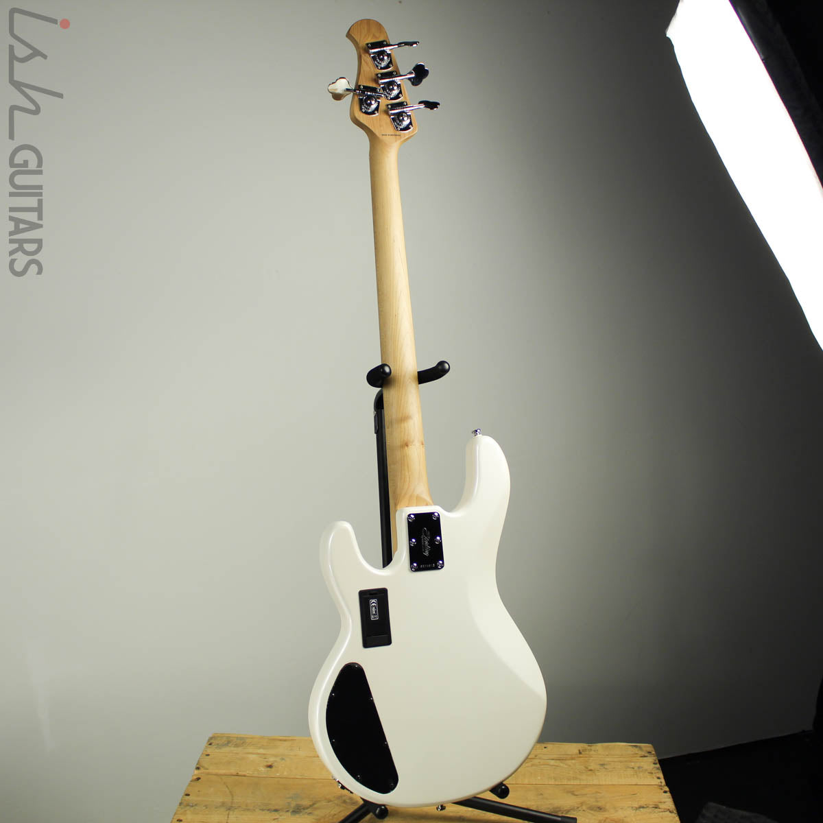 Sterling by Music Man StingRay Ray34HH Pearl White – Ish Guitars