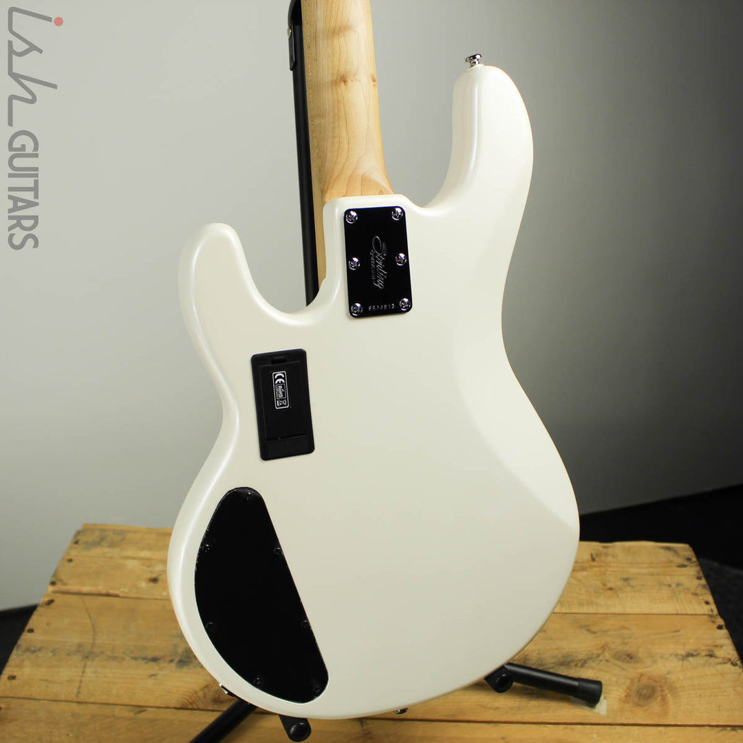 Sterling by Music Man StingRay Ray34HH Pearl White