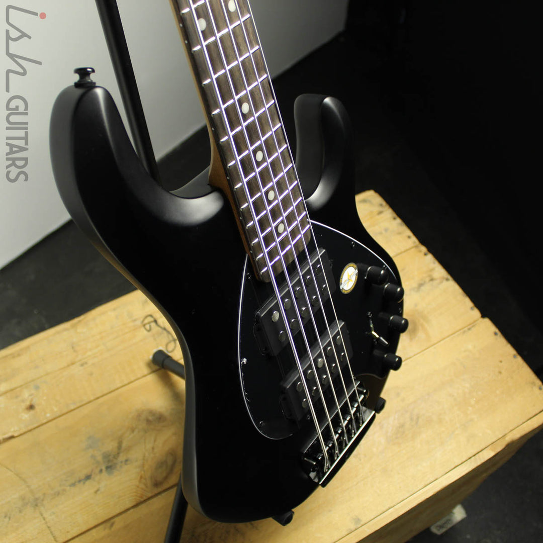 Sterling by Music Man StingRay 5 HH Stealth Black – Ish Guitars