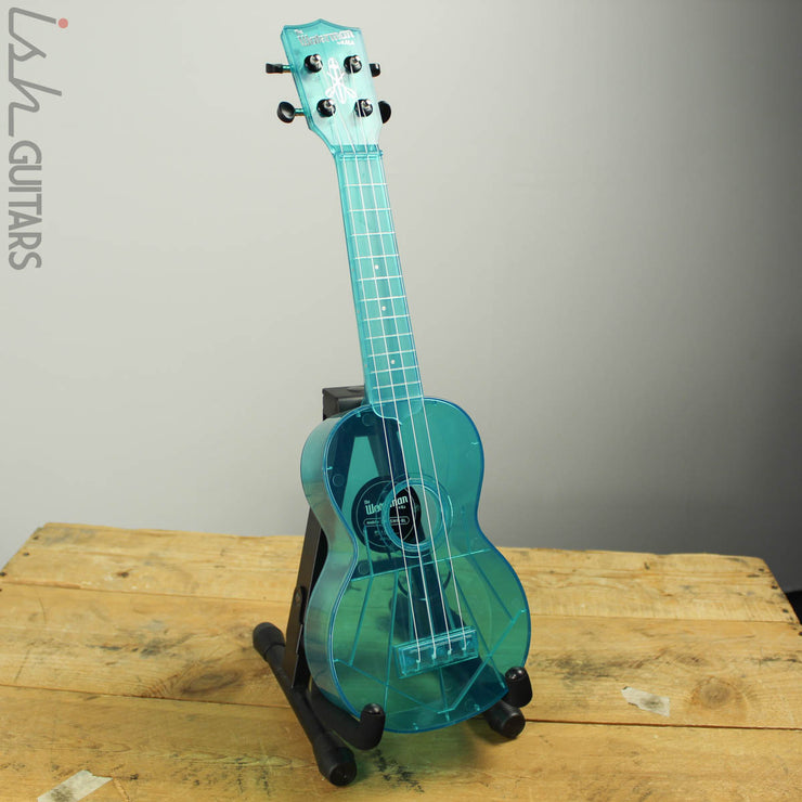 Kala Waterman KA-SWF-BL Ukulele Fluorescent Blue Soprano