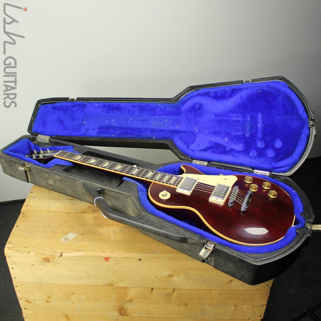 1987 Gibson Les Paul Standard Wine Red