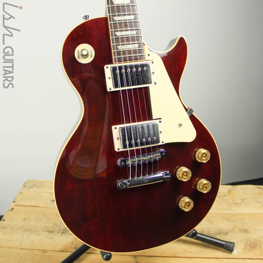 1987 Gibson Les Paul Standard Wine Red