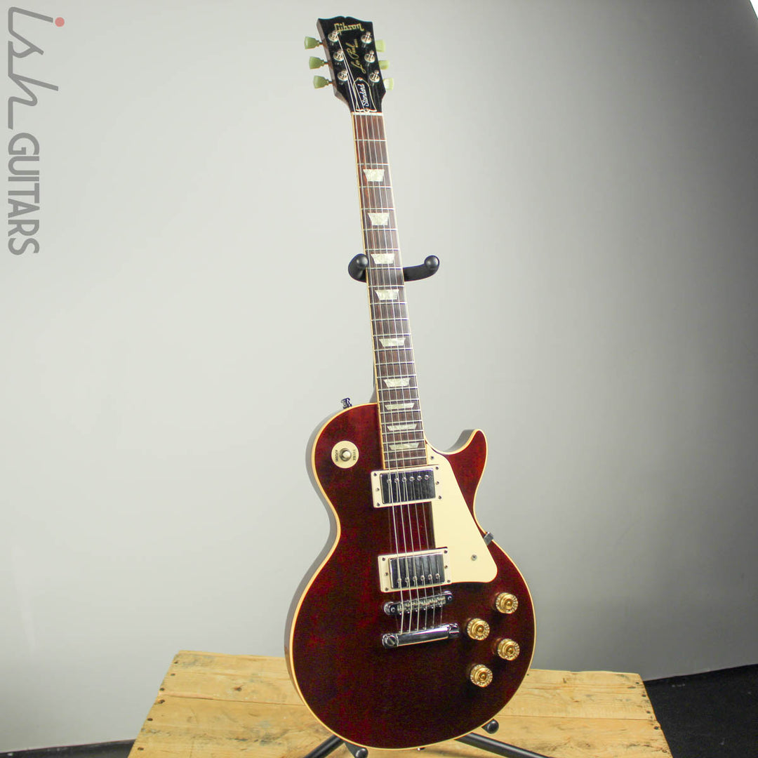 1987 Gibson Les Paul Standard Wine Red