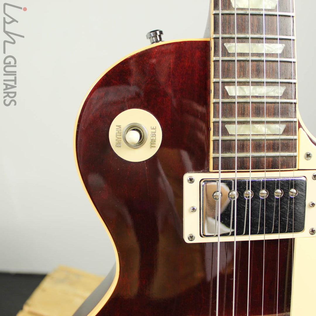 1987 Gibson Les Paul Standard Wine Red