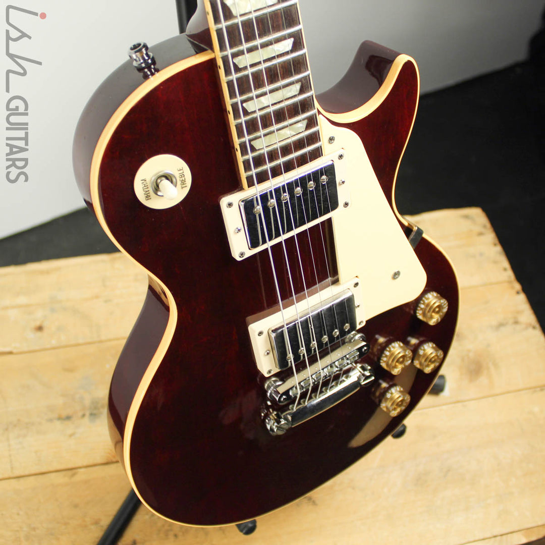 1987 Gibson Les Paul Standard Wine Red