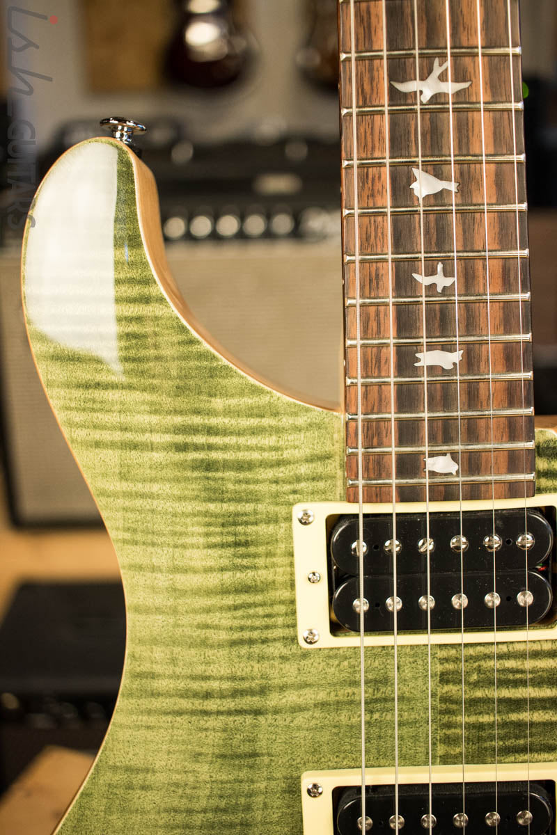 2018 Paul Reed Smith SE Custom 24 Trampas Green