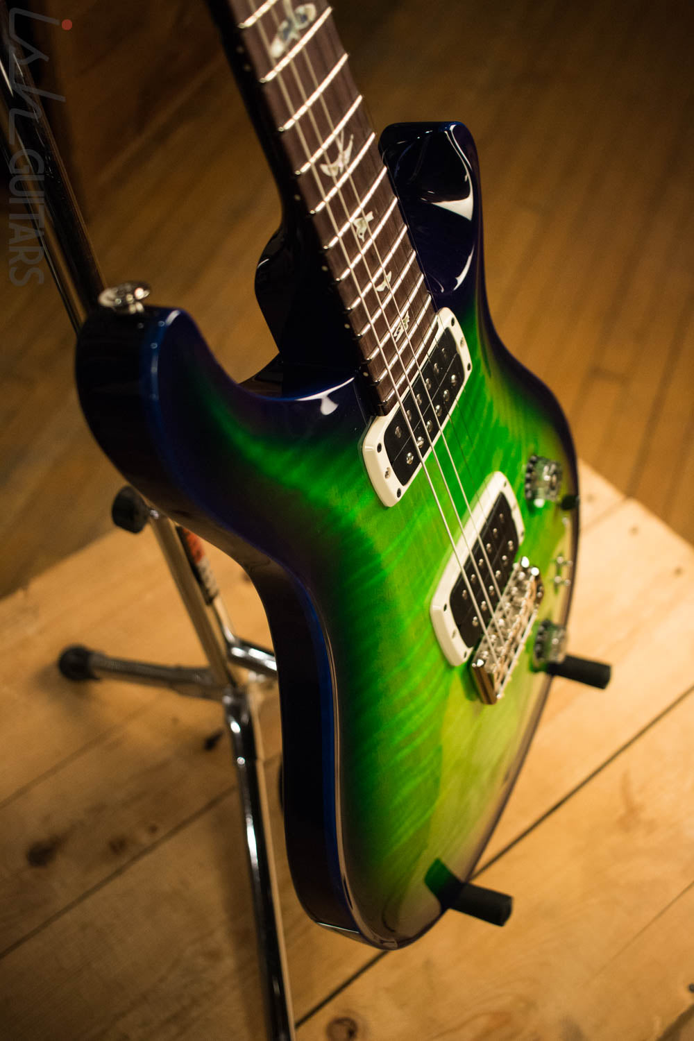 Paul Reed Smith PRS 408 Rare Custom Color Green Blue Burst Electric Guitar