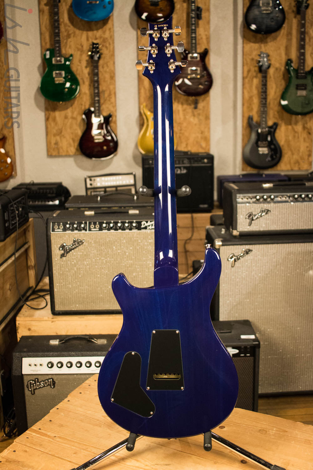 Paul Reed Smith PRS 408 Rare Custom Color Green Blue Burst Electric Guitar