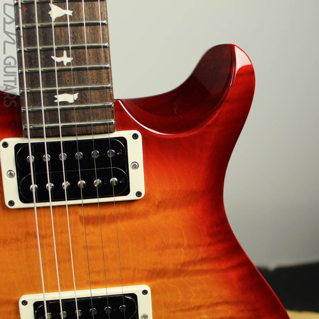 Paul Reed Smith S2 Custom 22 Semi-Hollow Dark Cherry Sunburst