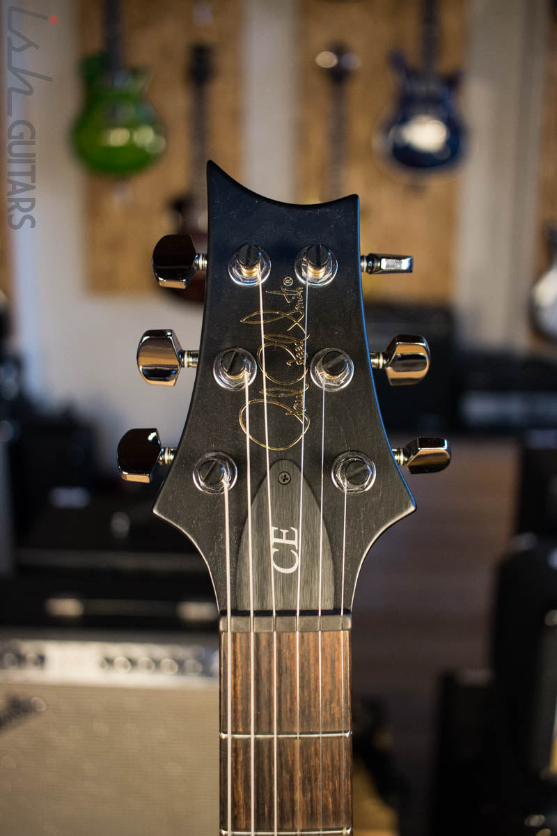 Paul Reed Smith PRS CE24 Satin Custom Color Satin Grey Black Electric Guitar