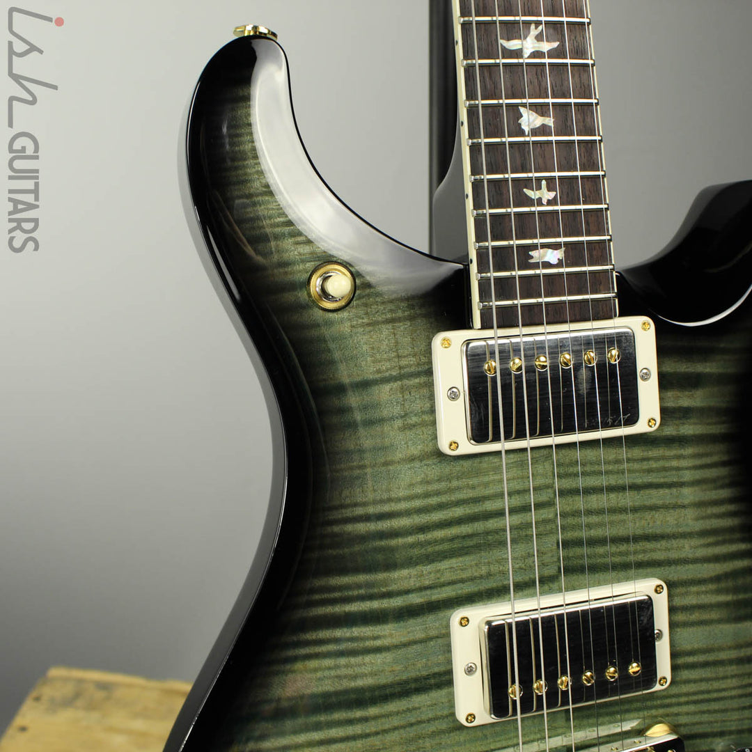 2018 Paul Reed Smith McCarty 594 10 Top Trampas Green Smokeburst