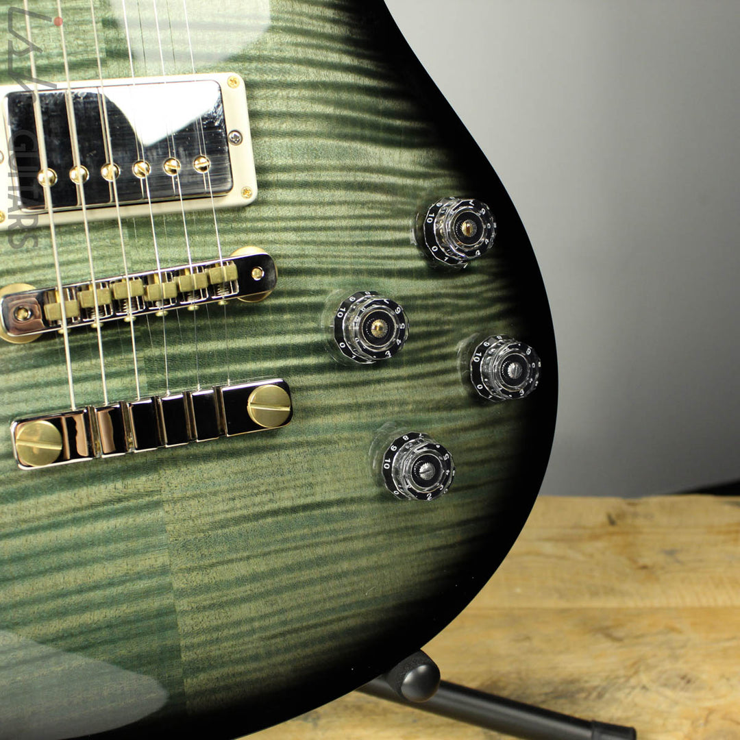 2018 Paul Reed Smith McCarty 594 10 Top Trampas Green Smokeburst