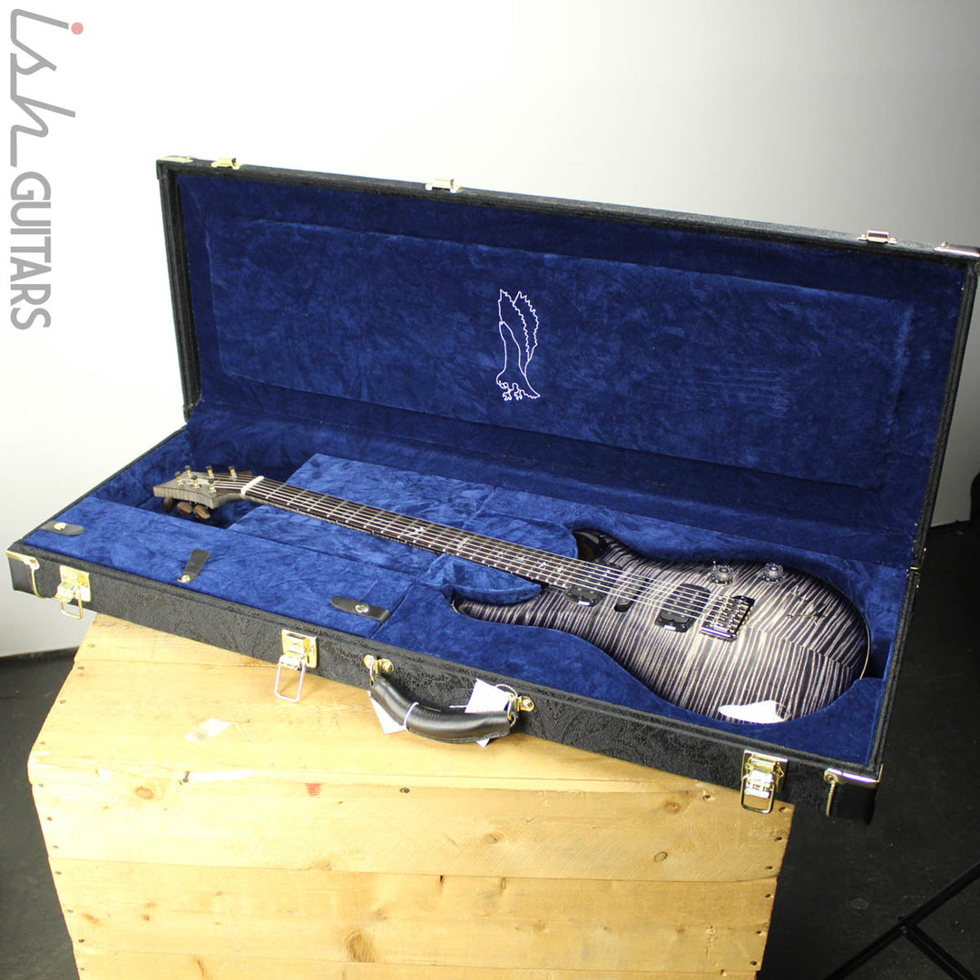 2019 PRS Modern Eagle V Private Stock Limited Frostbite Glow Smoked Purple Burst