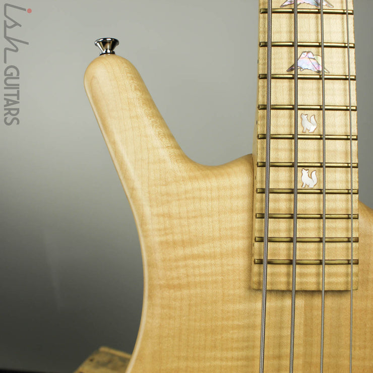 2003 Warwick Bleached Blonde Thumb Bolt On Four String Limited Edition