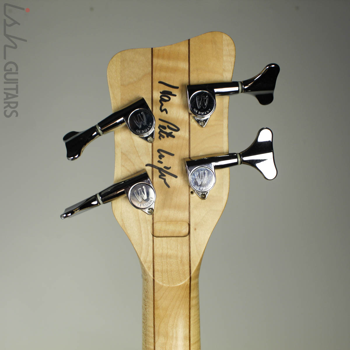 2003 Warwick Bleached Blonde Thumb Bolt On Four String Limited