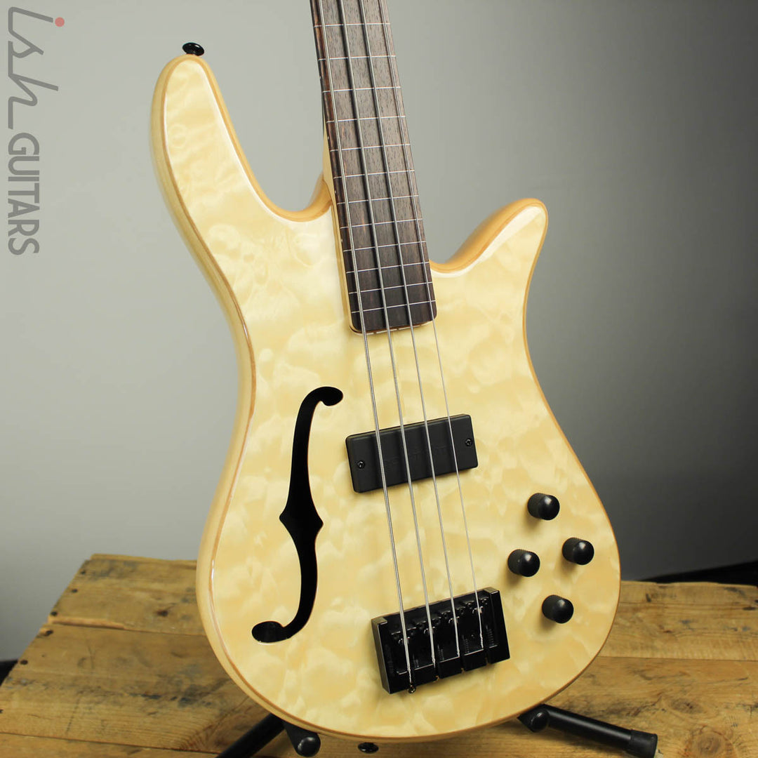 Spector SpectorCore 4 Fretless Aged Natural Gloss