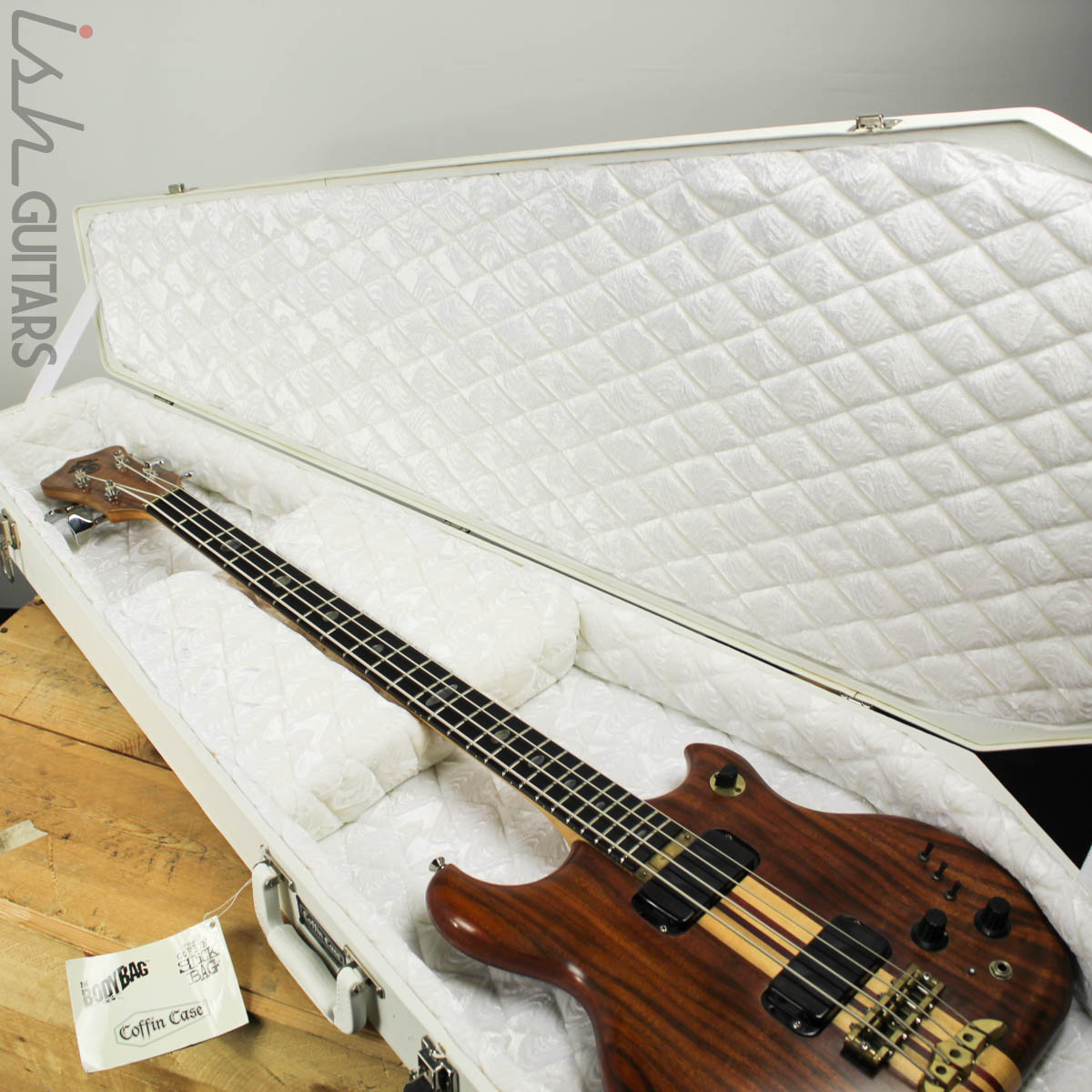 1983 Alembic Distillate Natural w/ Coffin Case – Ish Guitars