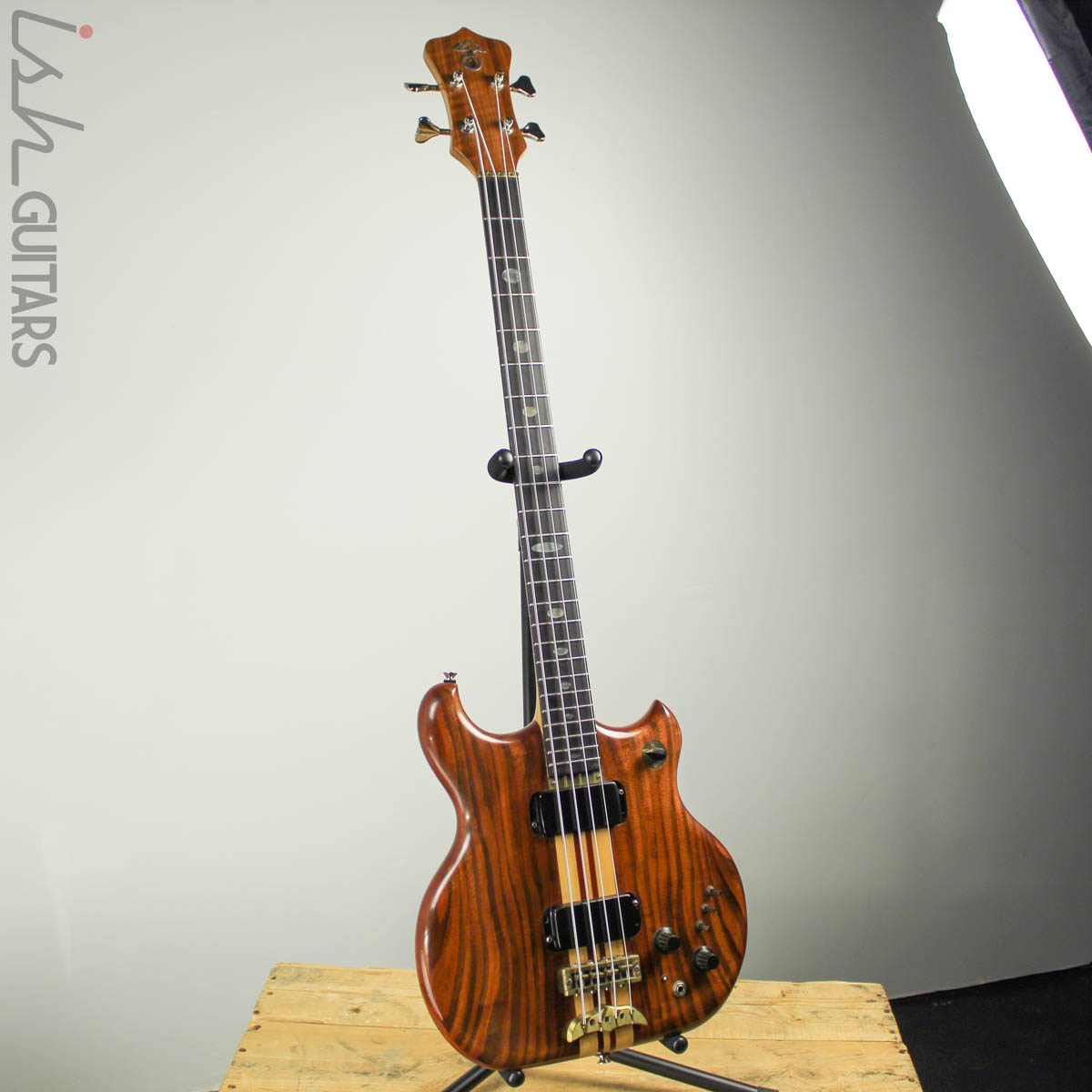 1983 Alembic Distillate Natural w/ Coffin Case – Ish Guitars