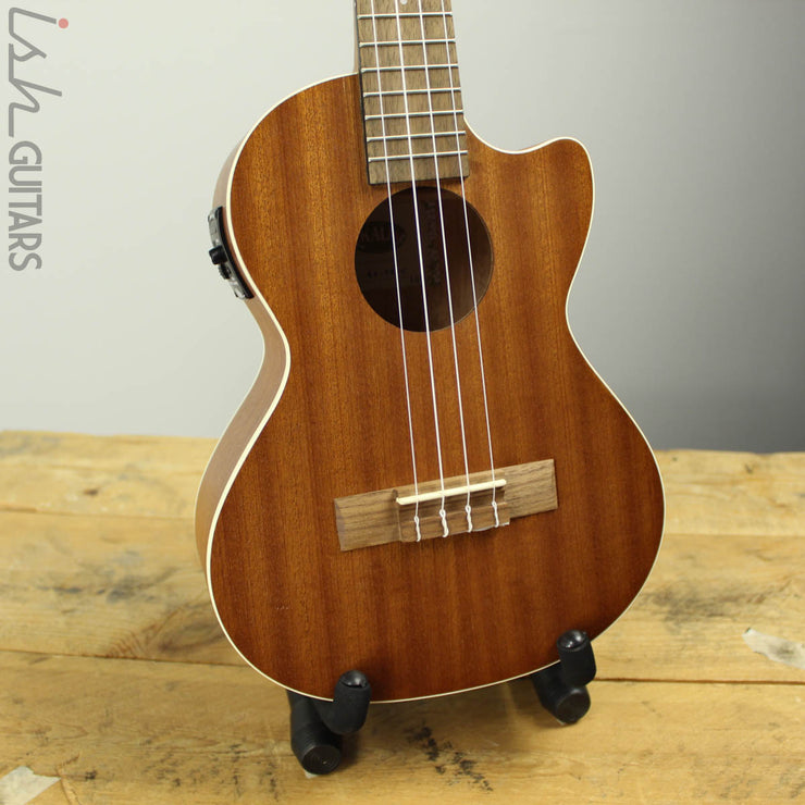 Kala KA-TE-C Acoustic Electric Mahogany Tenor Cutaway Ukulele