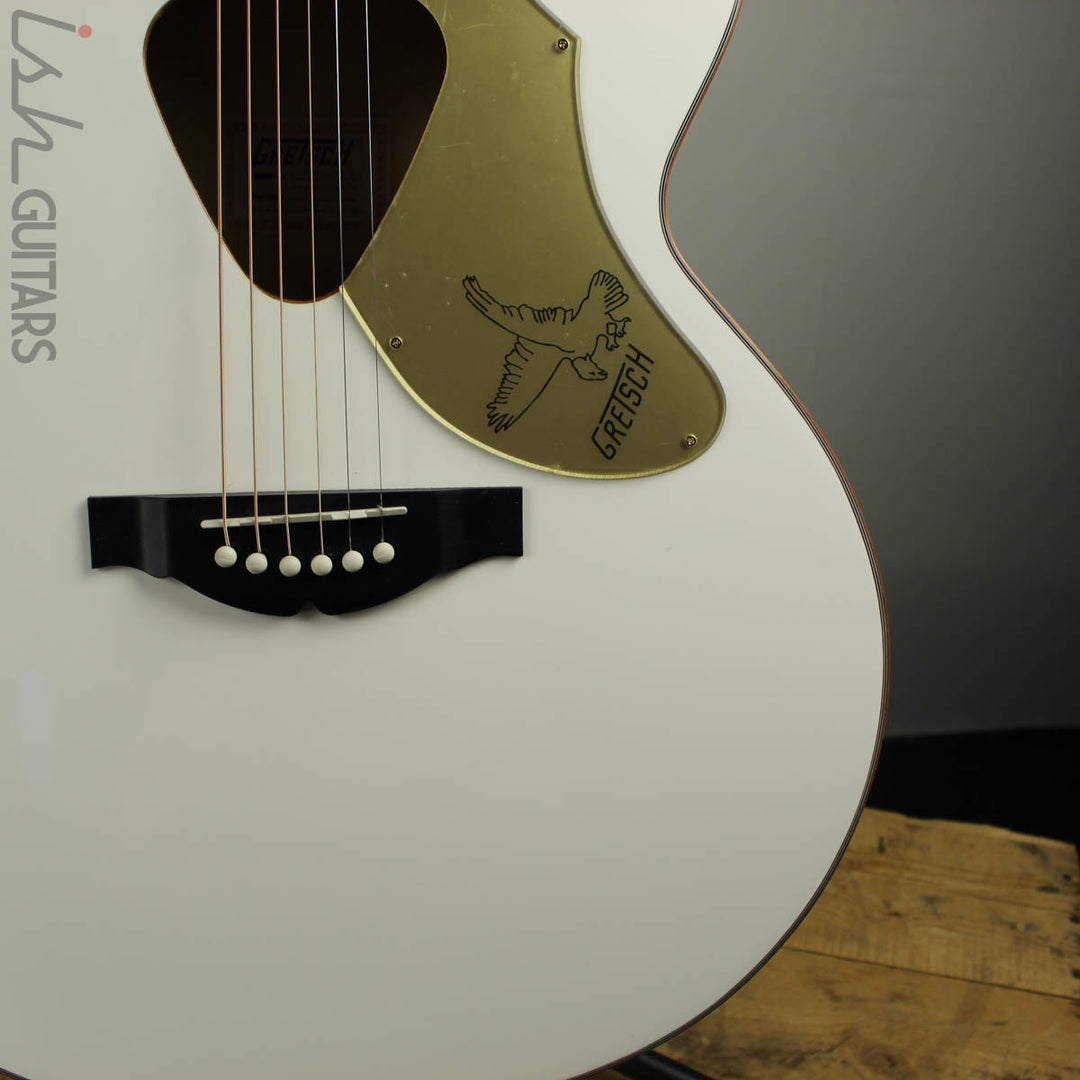 Gretsch G5022CWFE Rancher Falcon Jumbo Electric Acoustic White