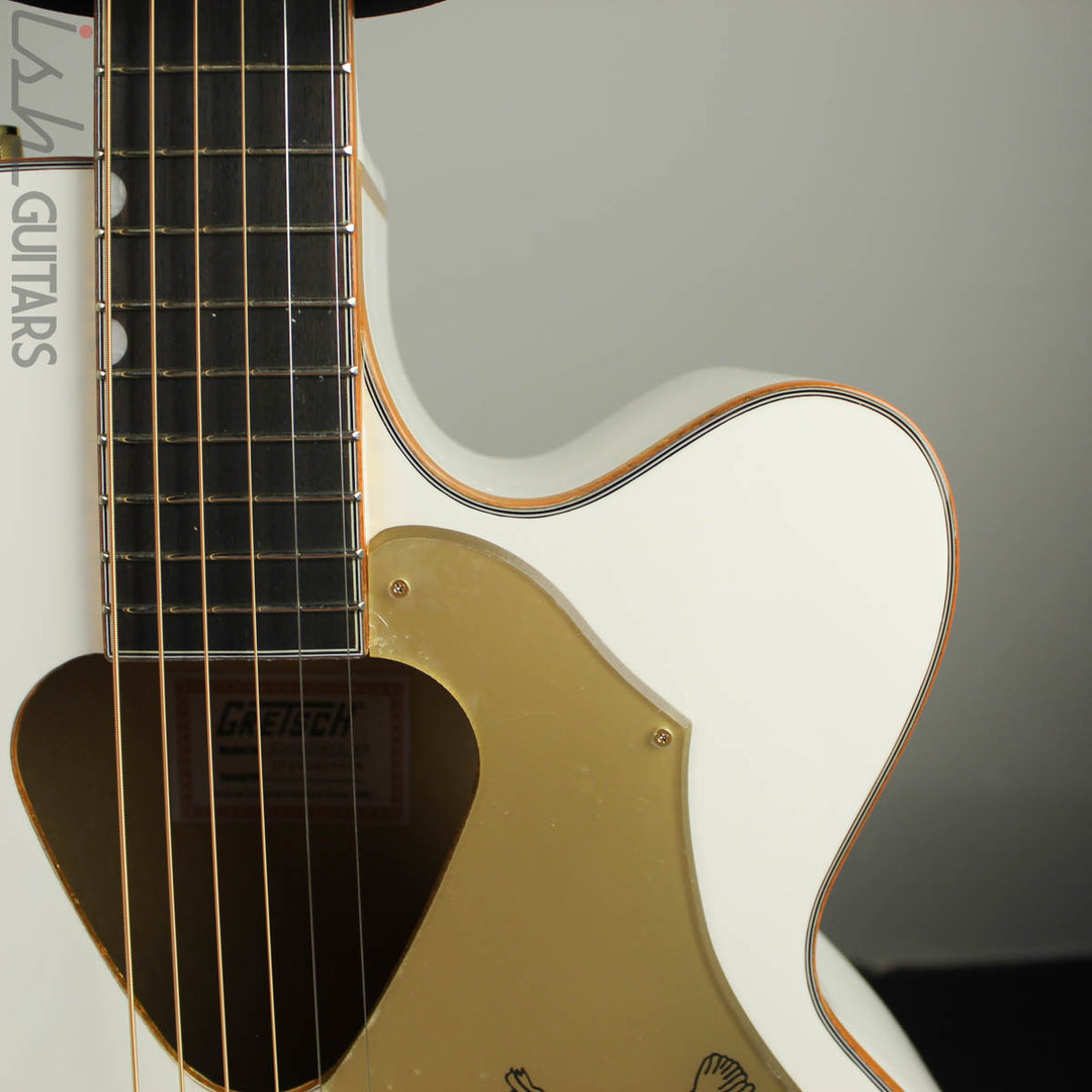 Gretsch G5022CWFE Rancher Falcon Jumbo Electric Acoustic White