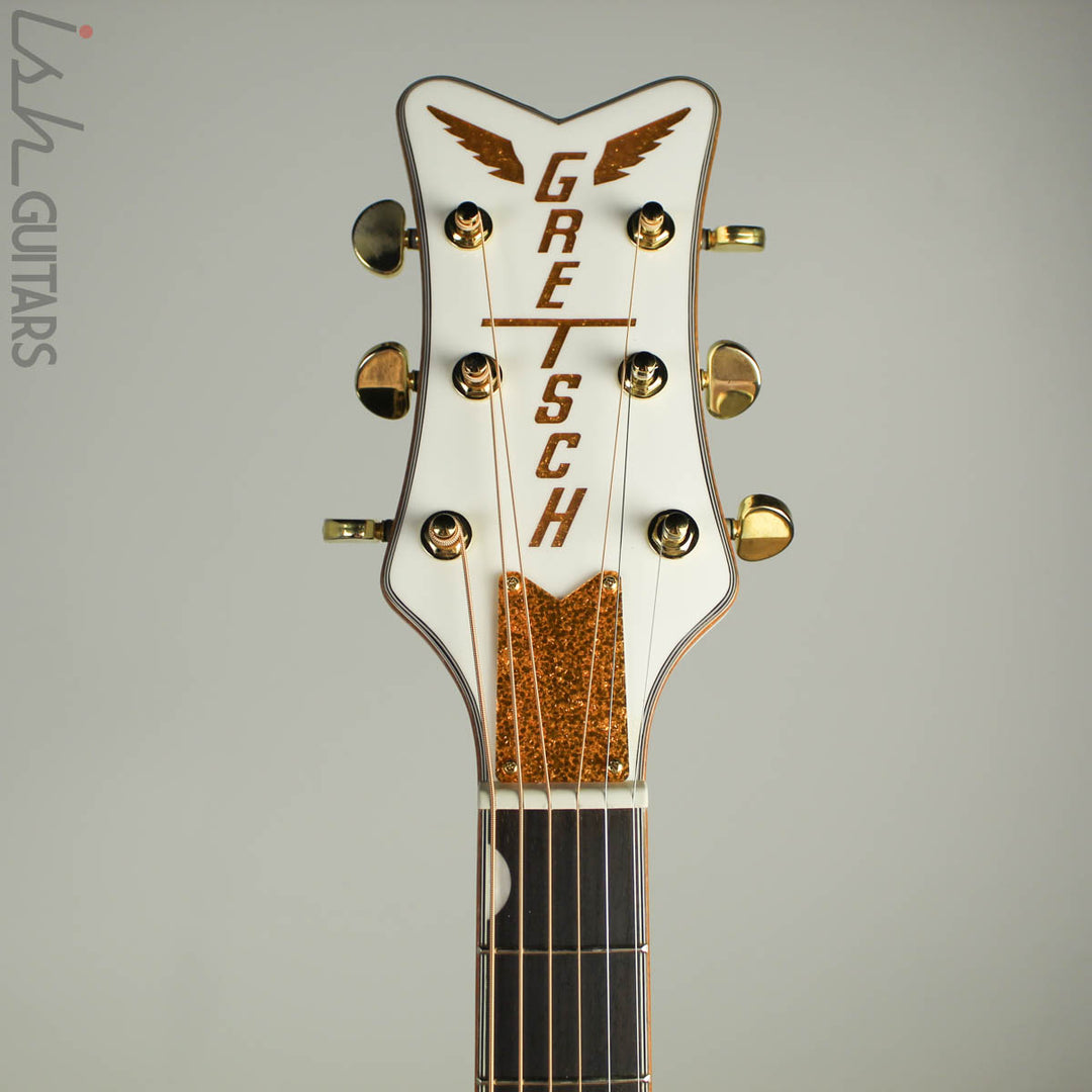 Gretsch G5022CWFE Rancher Falcon Jumbo Electric Acoustic White