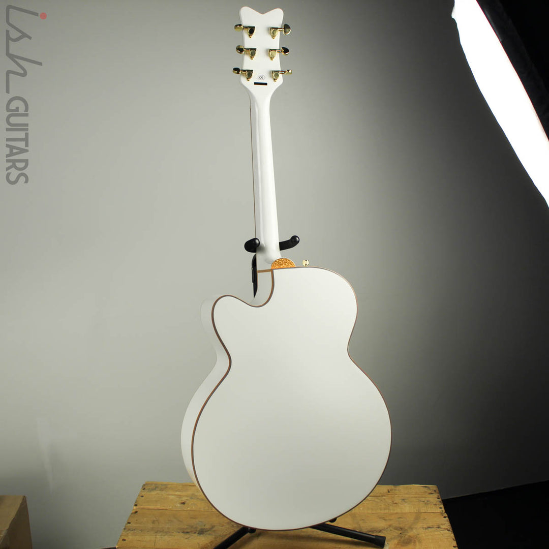 Gretsch G5022CWFE Rancher Falcon Jumbo Electric Acoustic White