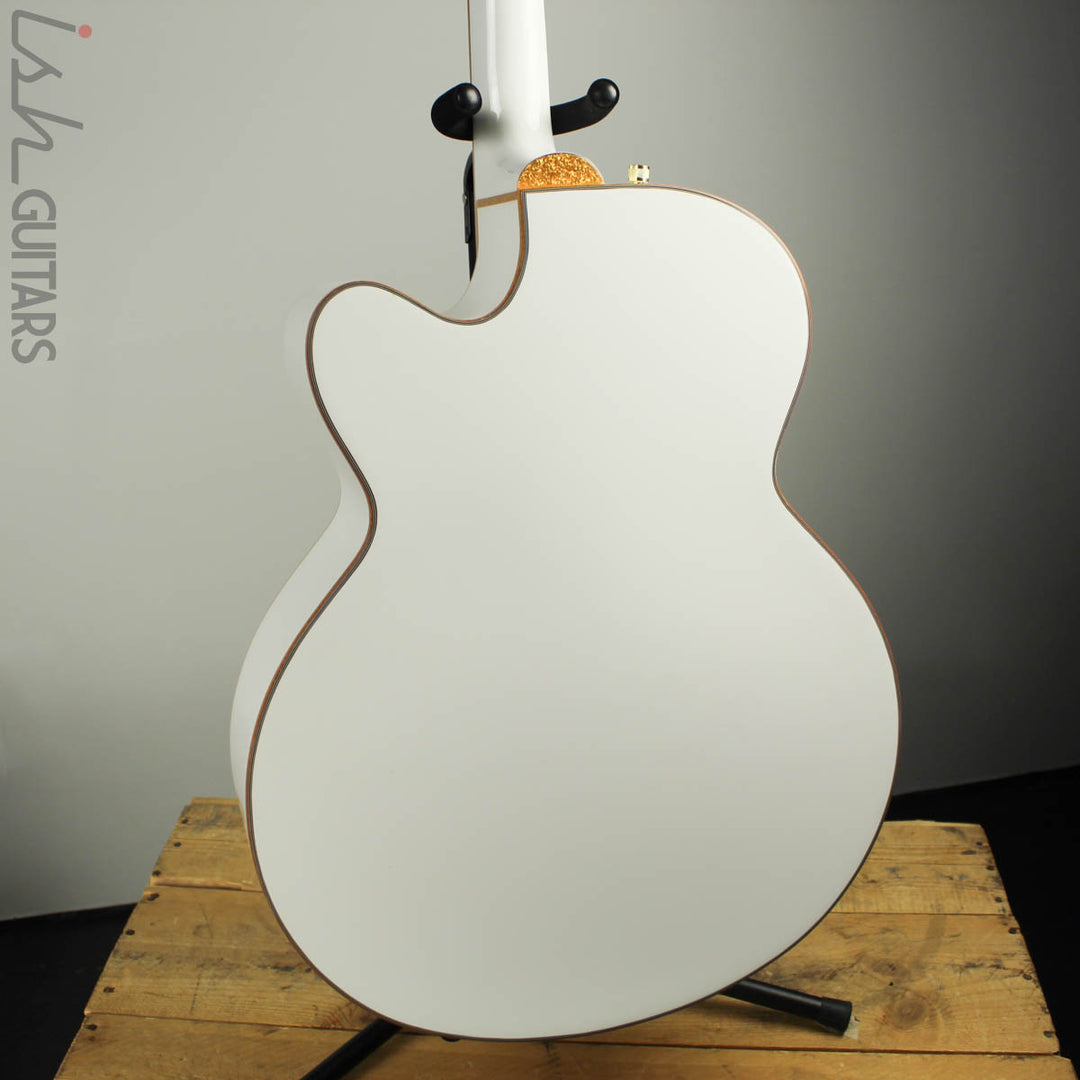 Gretsch G5022CWFE Rancher Falcon Jumbo Electric Acoustic White