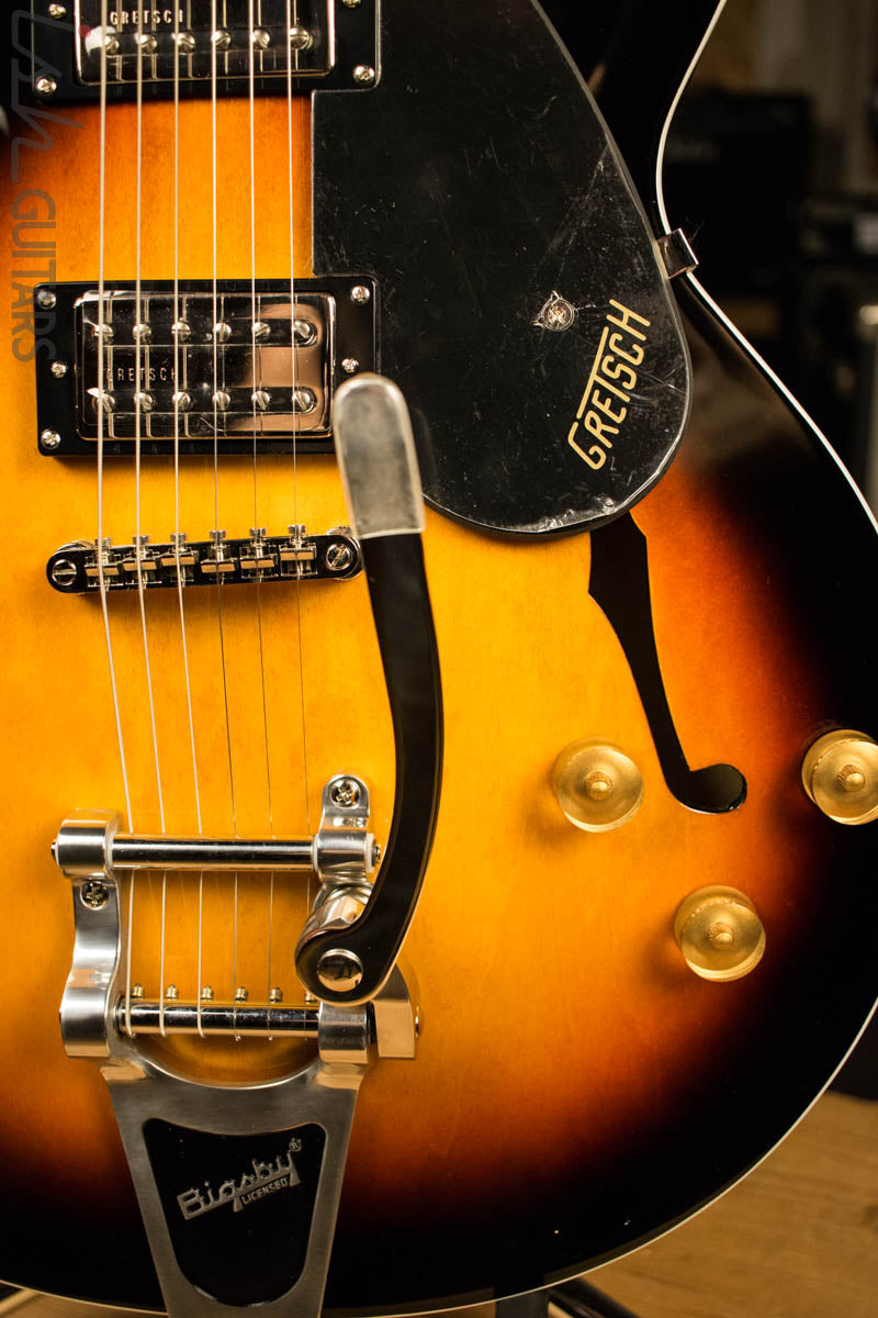 Gretsch G2622T Streamliner Center Block with Bigsby Aged Brooklyn Burst
