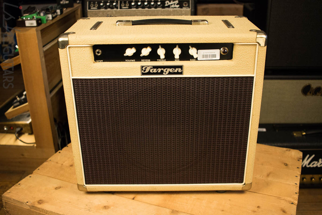 2004 Fargen Blackbird 20-112 6v6 Hand Wired Weber BlueDog 25 Watt Speaker 