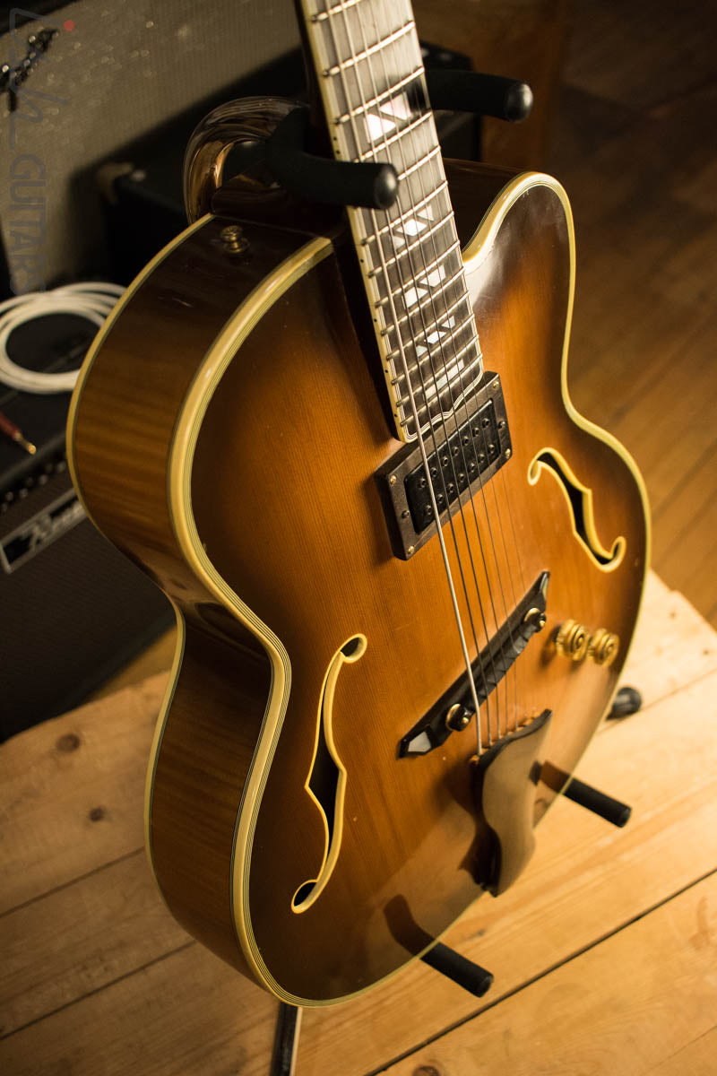 Mancuso Hollowbody 7 String Electric Guitar