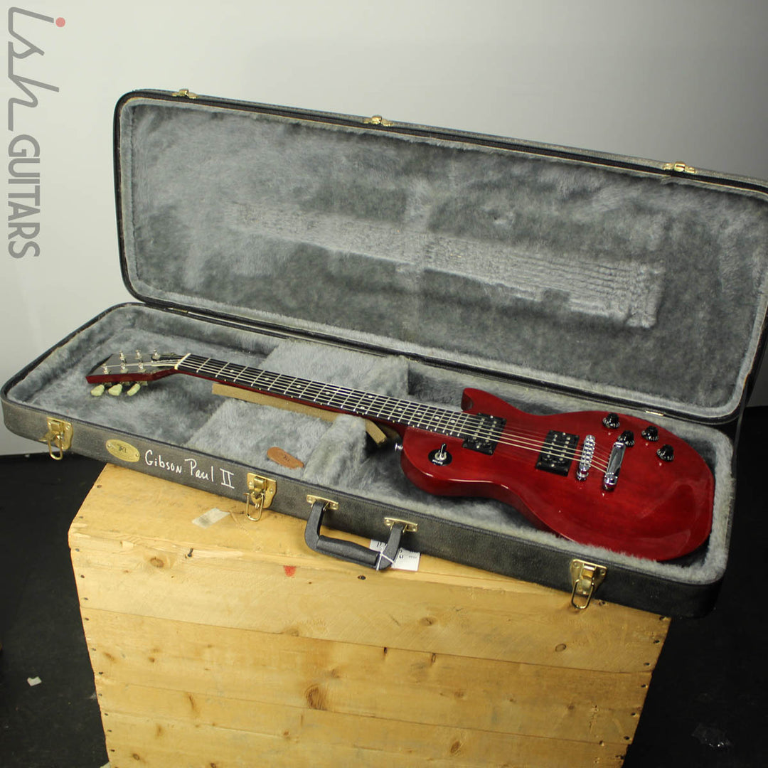 1997 Gibson The Paul II Transparent Red – Ish Guitars