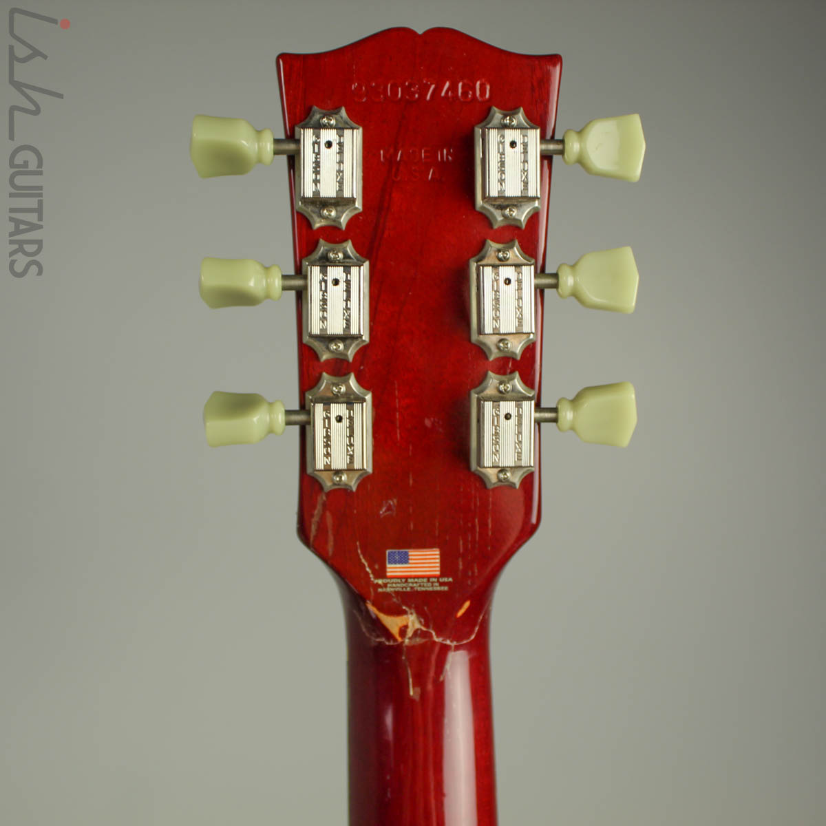 1997 Gibson The Paul II Transparent Red – Ish Guitars
