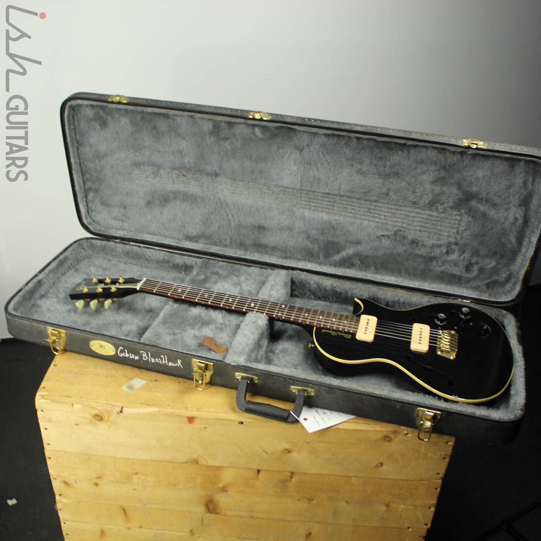 1997 Gibson BluesHawk Semihollow Black