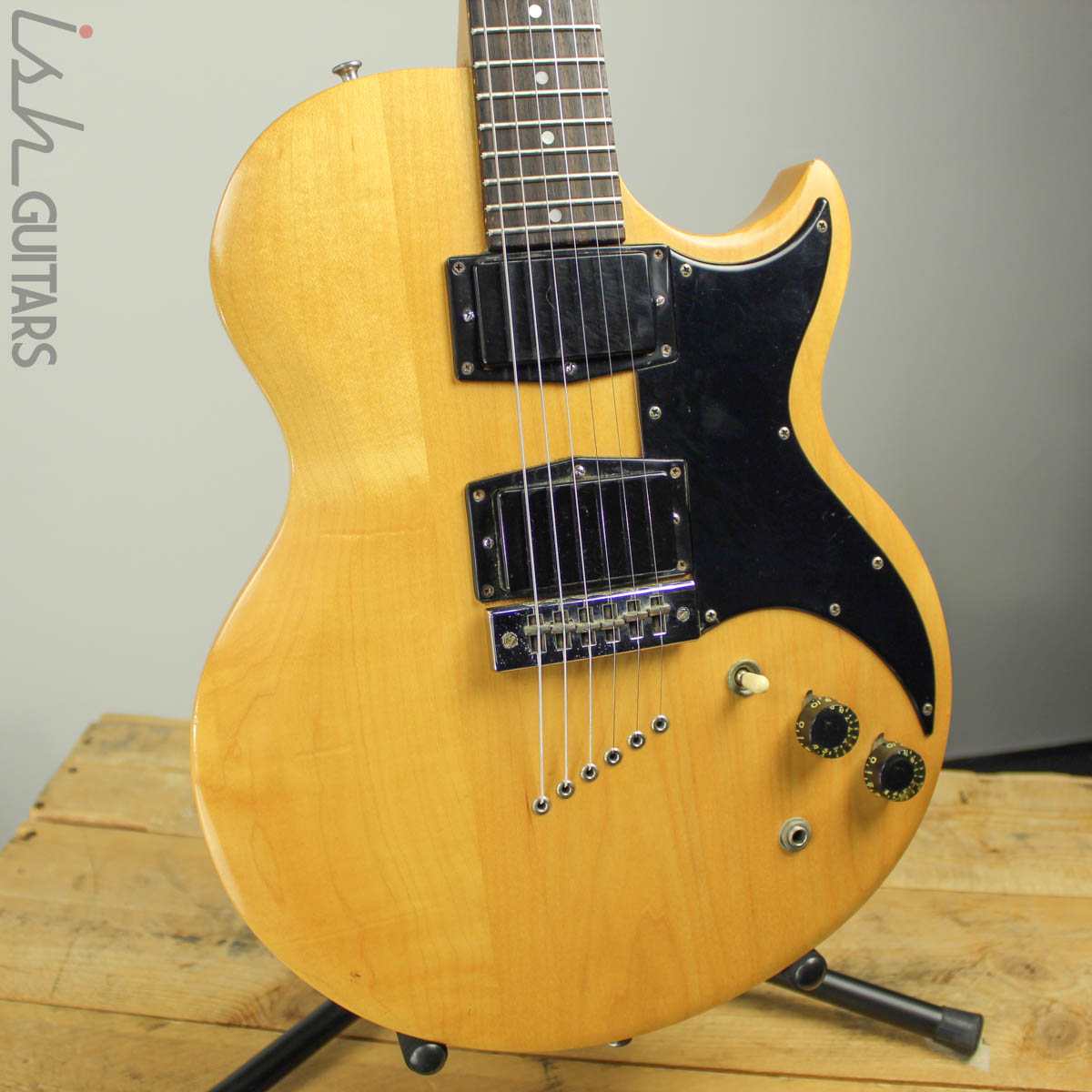 1976 Gibson L6-S Natural – Ish Guitars