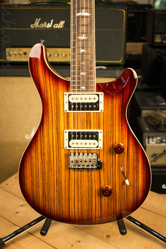 2018 Paul Reed Smith PRS SE Custom 24 - Zebrawood – Ish Guitars