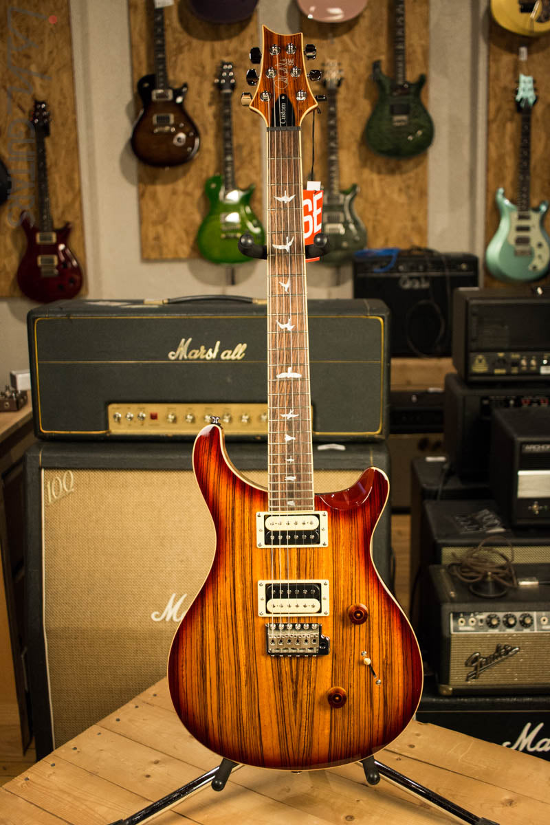 2018 Paul Reed Smith PRS SE Custom 24 - Zebrawood – Ish Guitars