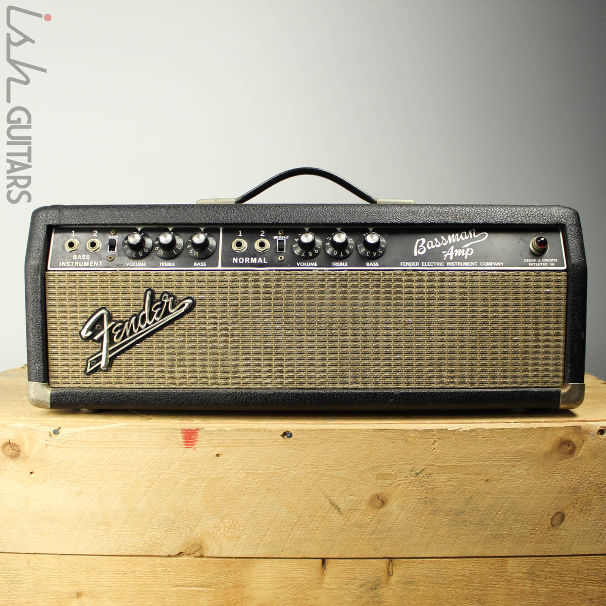 1965 Pre-CBS Fender Bassman Blackface – Ish Guitars