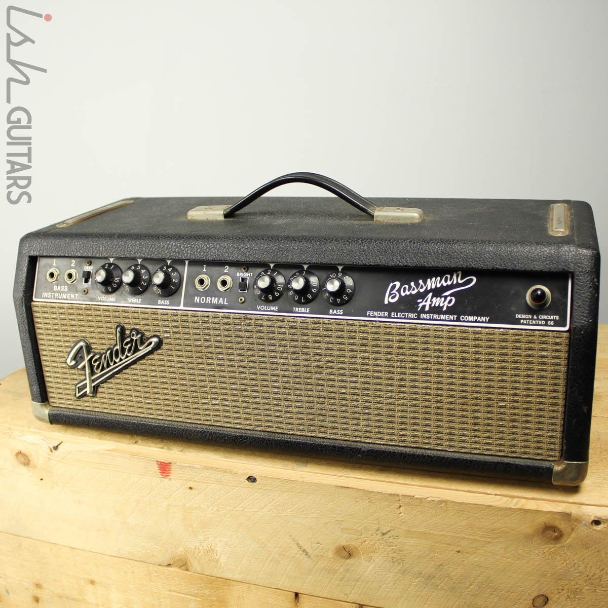 1965 Pre-CBS Fender Bassman Blackface – Ish Guitars
