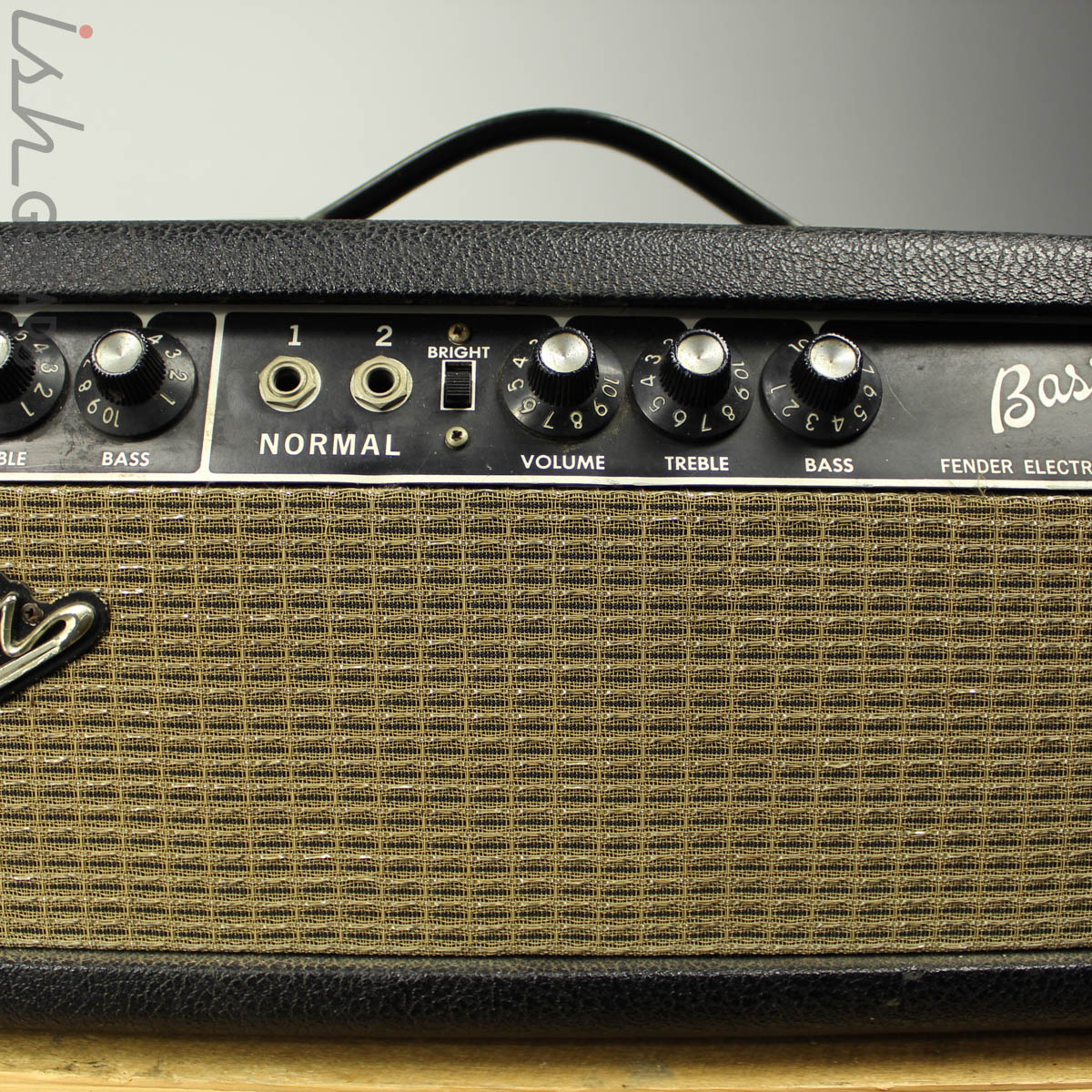 1965 Pre-CBS Fender Bassman Blackface – Ish Guitars