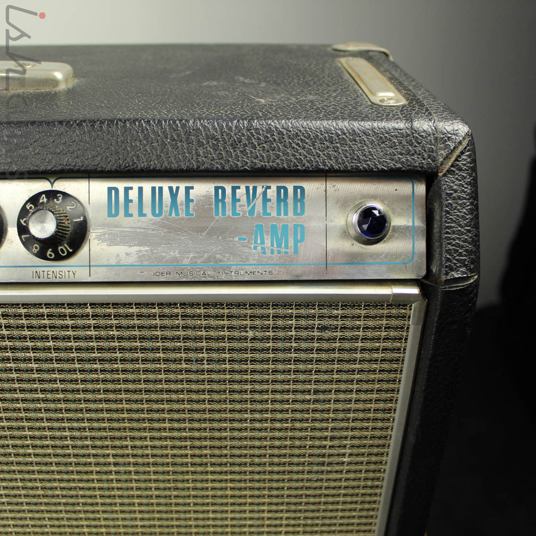 1968 Fender Deluxe Reverb "Drip Edge" w/ Footswitch