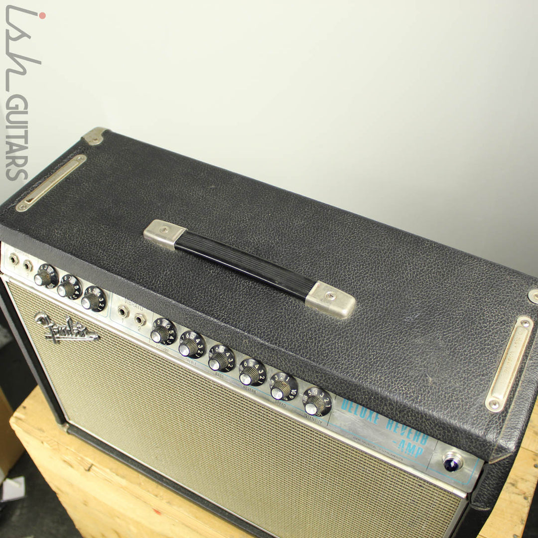 1968 Fender Deluxe Reverb "Drip Edge" w/ Footswitch
