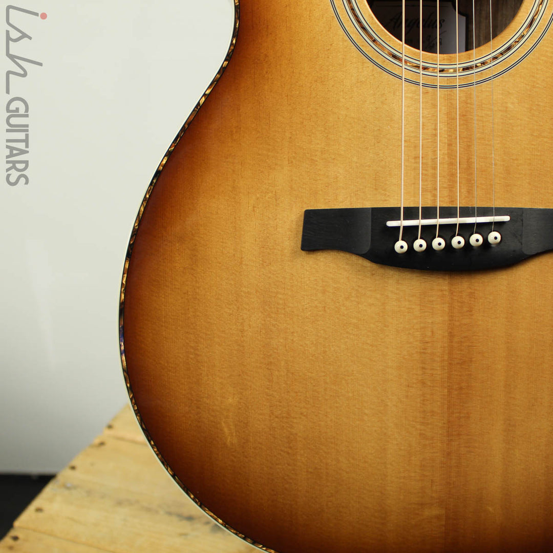 2019 PRS SE A40E Angelus Tobacco Sunburst Acoustic Electric