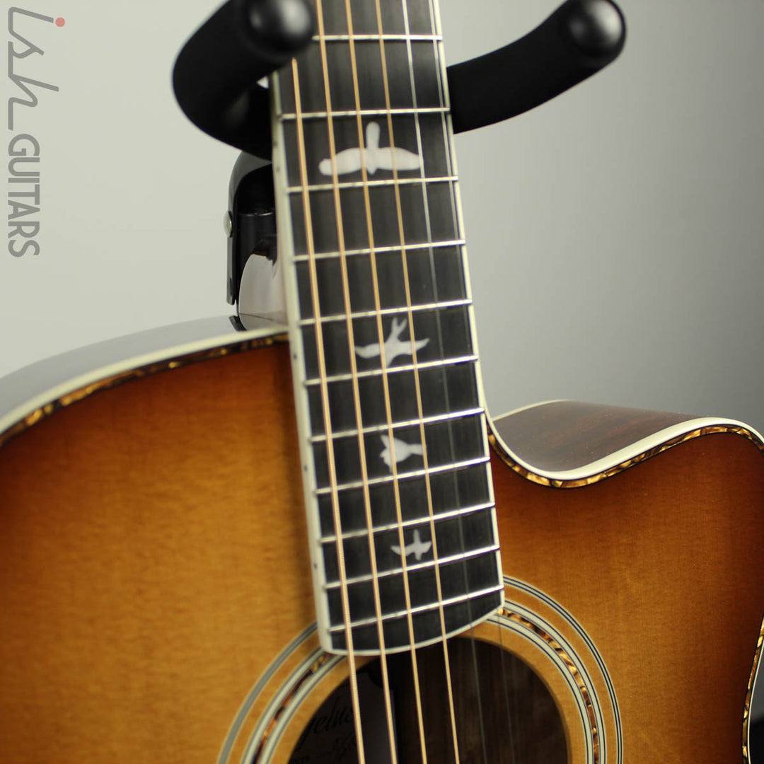 2019 PRS SE A40E Angelus Tobacco Sunburst Acoustic Electric