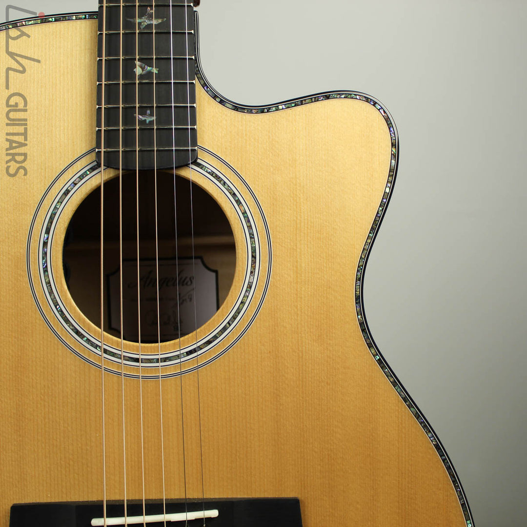 2019 PRS SE A55E Angelus Black Gold Burst Acoustic Electric