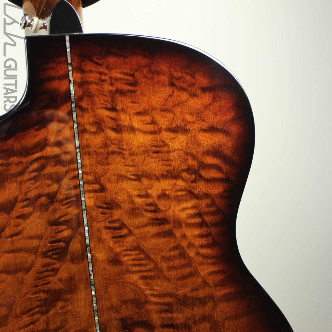 2019 PRS SE A55E Angelus Black Gold Burst Acoustic Electric