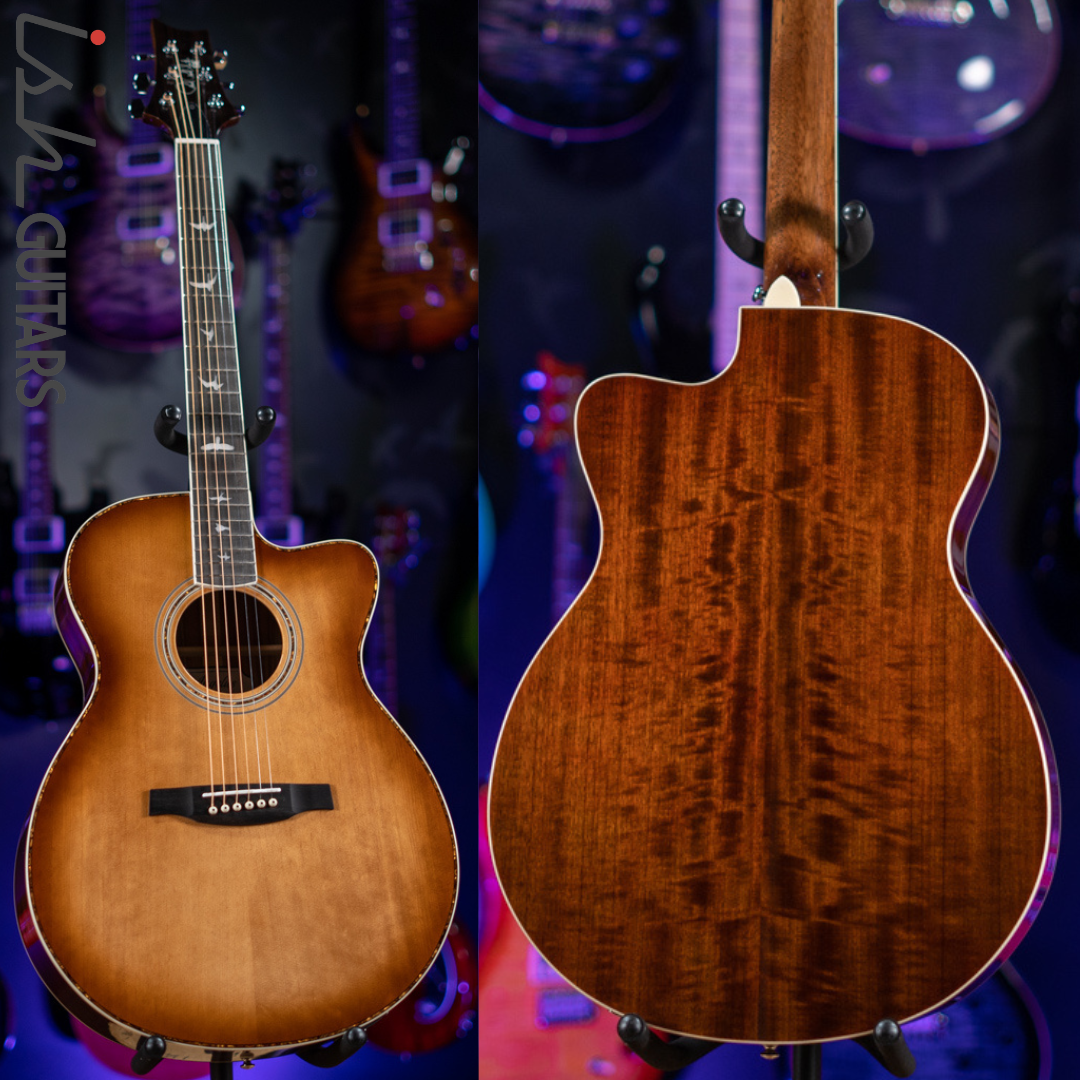 PRS Angelus A40E Acoustic-Electric Guitar Tobacco Sunburst