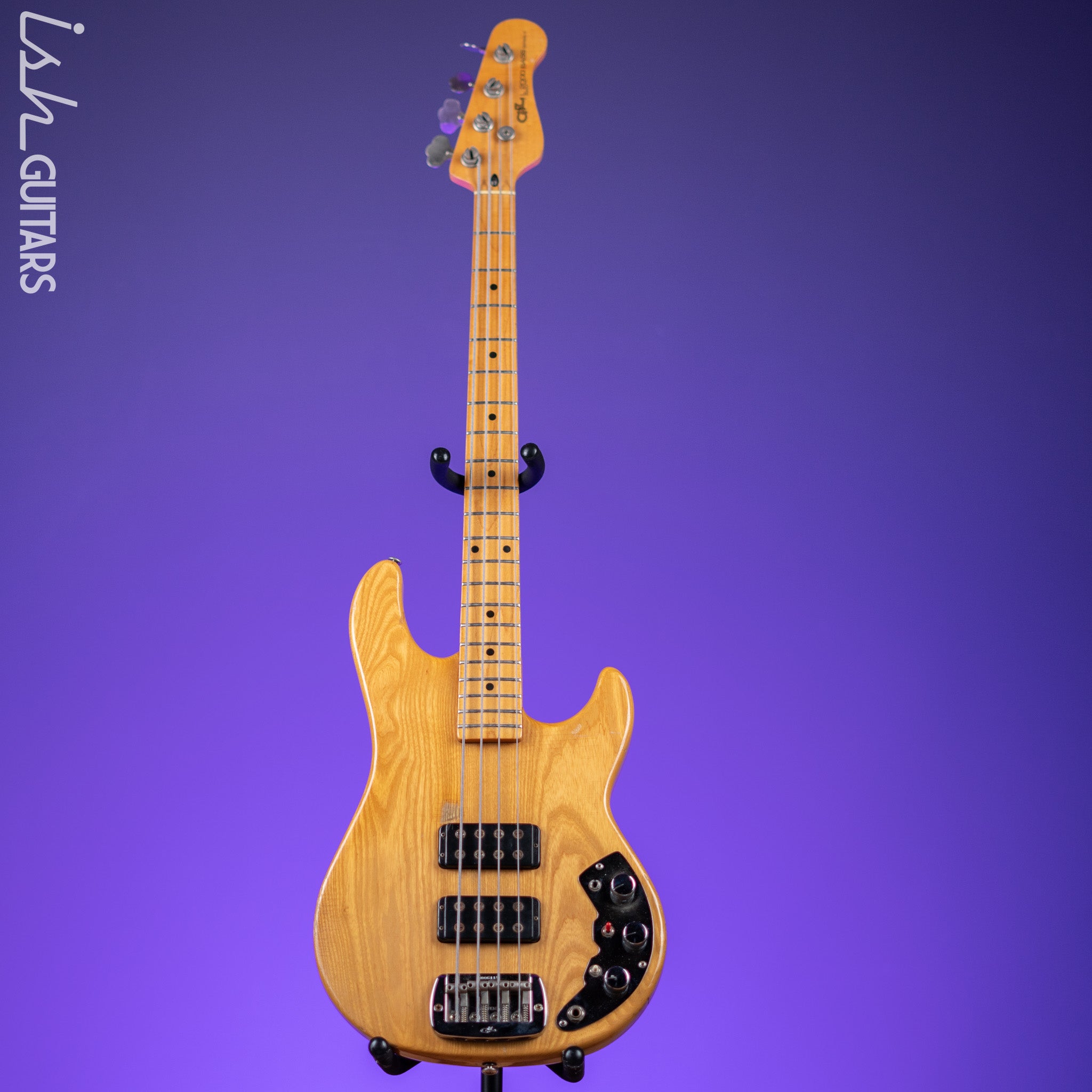 1981 G&L L-2000E Bass Series Natural – Ish Guitars